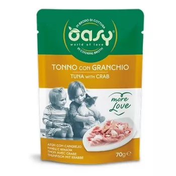 Oasy More Love Tuna with Crab pouch 70gr