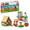 Ehitusmänguasi LEGO Captain Toad's Camp komplekt 72040 interaktiivsete Super Mario funktsioonidega