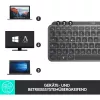 Mxkeys Mini traadita valgustusega klaviatuur Graphite - UK - Intnl