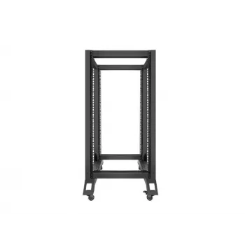 Eraldiseisev rack LANBERG OR01-6822-B 22U, 600 mm L x 800 mm S, must, 600 kg kandevõime