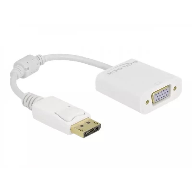 Adapter DisplayPort 1.2 isane VGA emasele DeLOCK 61007