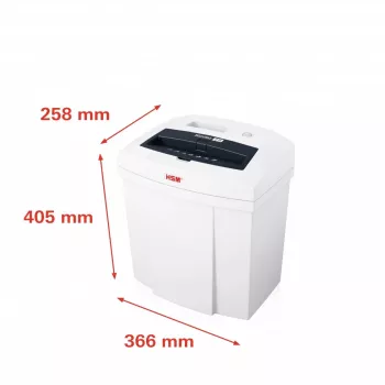 Paberipurustaja HSM SECURIO C14 ribapurustus 22,6 cm Valge