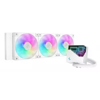 DeepCool LT360 protsessori vedelikjahutus, 12 cm, valge, 1 tk