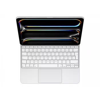Apple Magic klaviatuur iPad Pro 13-tollisele M4-le saksa valge QWERTZ puuteplaat