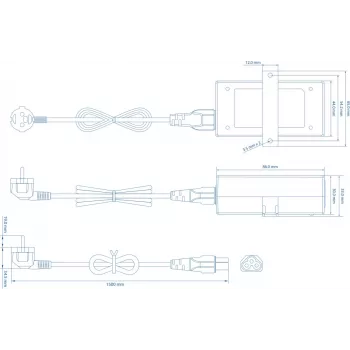 PoE-sisestaja TELTONIKA PR324EUB 24W PoE toitesisestaja ühele Ethernet-seadmele