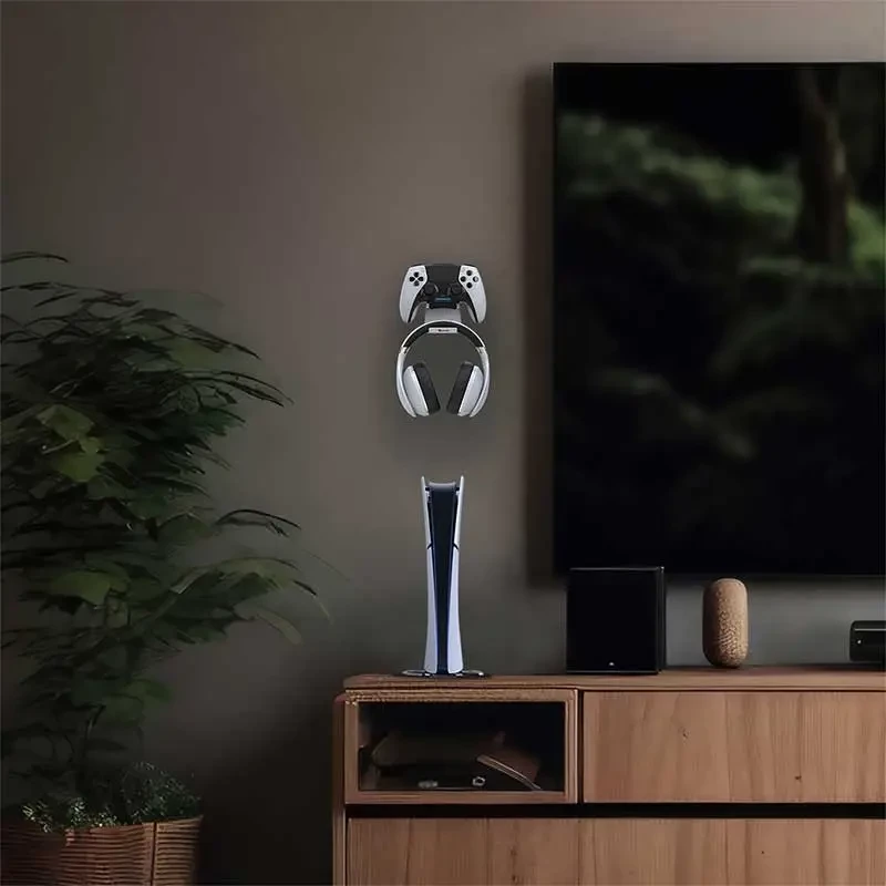 Laadimisalus SUBSONIC SA5655 PS5 kontrollerile ja peakomplektile – topeltlaadija DualSense’ile ja traadita peakomplektile