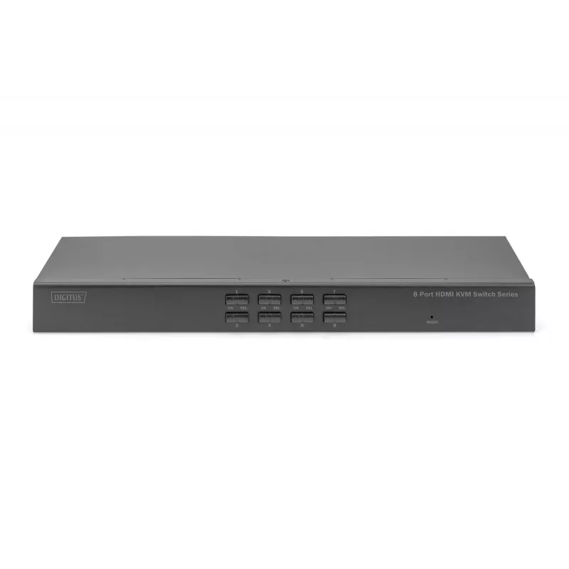 Digitus 8-pordiline HDMI KVM-lüliti USB 4K Ultra HD