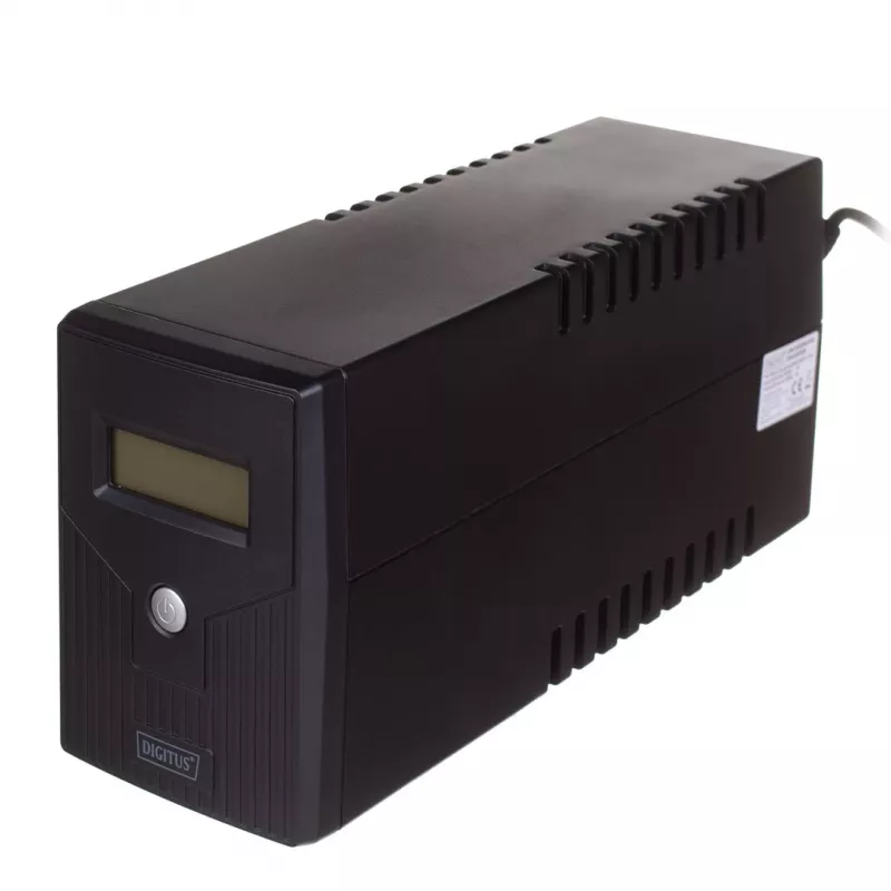 Katkematu toiteallikas UPS DIGITUS DN-170063-LCD (lauaarvuti, 600VA) (DN-170063-LCD)
