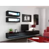 Cama TV-alus VIGO 140 30/140/40 must/must läikiv
