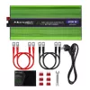 Qoltec Monolith Pingemuundur | Aku laadimine | UPS | 2000W | 4000W | 12V kuni 230V | Puhas siinus | LCD must-roheline