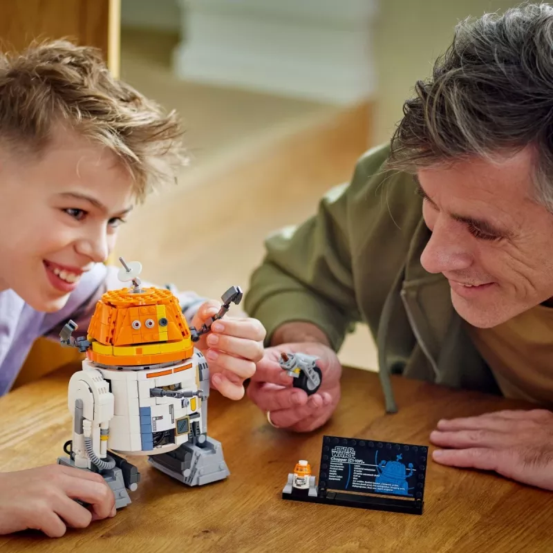 Ehituskomplekt LEGO Star Wars Chopper C1-10P Astromech Droid mudel 75416, 1039 tükki, vanus 10+, kõrgus 220 mm