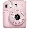 Kiirtrükiga kaamera Fujifilm Instax Mini 12 Roosa — pilt 86×54 mm, film 62×46 mm, fookuskaugus 60 mm
