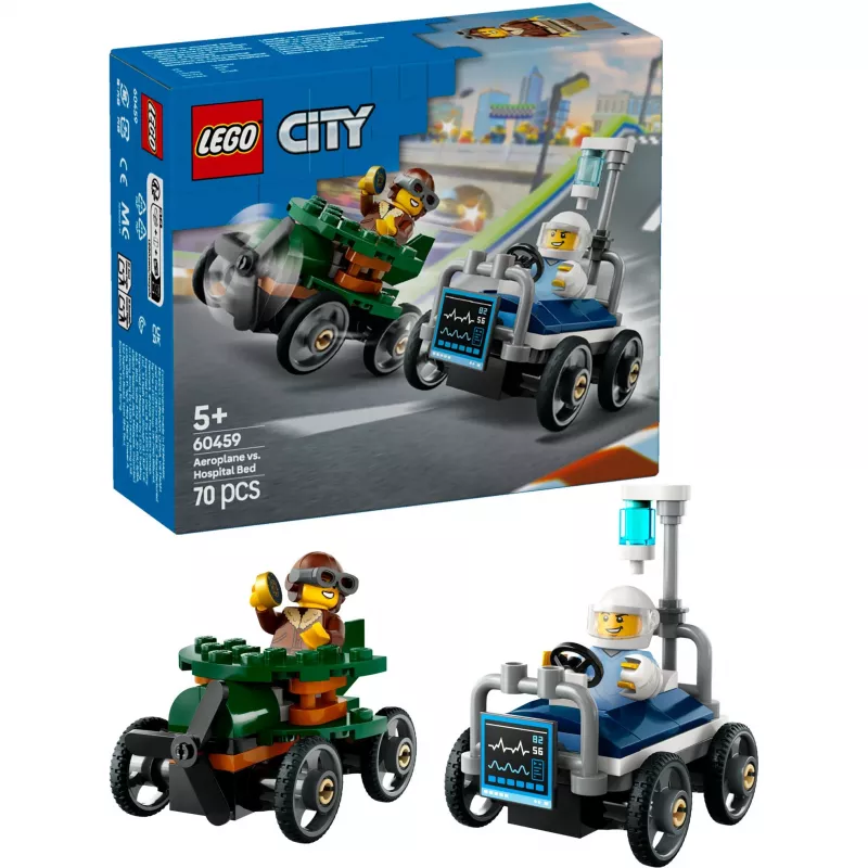 LEGO CITY 60459 Lennuk vs. Haiglavoodi