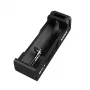 Aku laadija XTAR SC1 ühe pesaga USB‑C Li‑ion 18650 elementidele, 1-pesaline, must