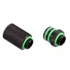 Bitspower Direct-Connect Set sirge G1/4 tolli AG - eriti pikk, must