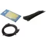 Kaabliside LogiLink KAB0040B 400 x 4,4 mm must nailon
