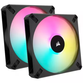 Ventilaator Corsair CO-9050156-WW 14 cm Must 2 tk 500-1700 p/min