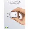 Goobay universaalne must AC kiirlaadimise siselaadija 65403 USB Type-C 110-240V