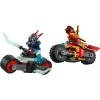 LEGO ehituskomplekt NINJAGO 71838 Kai mootorratta kiirusvõistlus — 79 tk, 2 minifiguuri, vanusele 6+, mõõtmed 40×30×90 mm