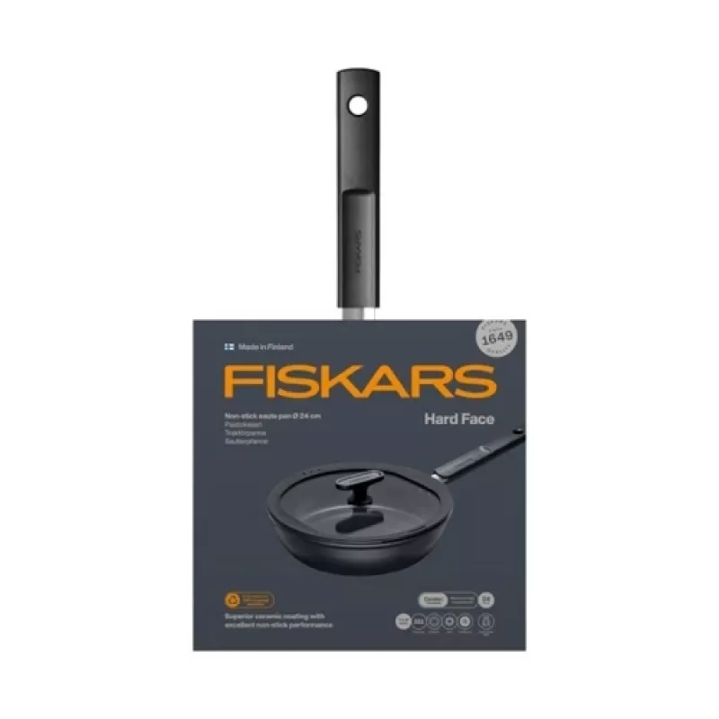 Fiskars Hard Face 1075528 Mittekleepuv praepann 24 cm 2,2 L