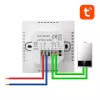 Nutitermostaat Avatto ZWT100 Zigbee 3A Tuya — termostaadi kontroller Zigbee-ühenduvusega, 3A väljund