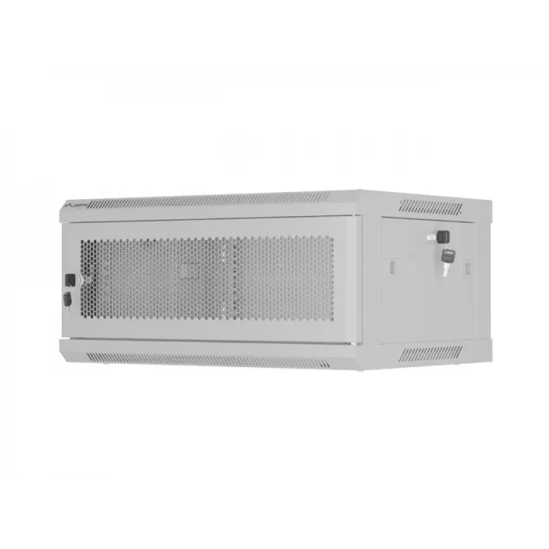Rackkapp LANBERG WF01-6404-23S 19 tolli 4U hall perforeeritud ustega