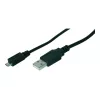 Assmann USB-ühenduskaabel. tüüp A - mikro B M/M. 1,0 m. USB 2.0 ühilduv. UL. must (AK-300127-010-S)