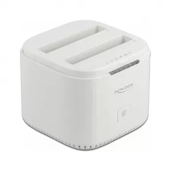 Dokingujaam DeLOCK USB USB-C™ 3.2 kahe 2,5-tollise SATA HDD/SSD jaoks