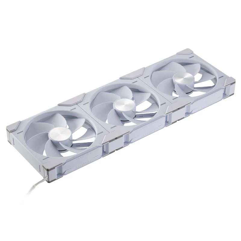 Phanteks D30-140 140mm Valge PWM Case Fan 3-pack — 140x30 mm, 250–1800 RPM, FDB