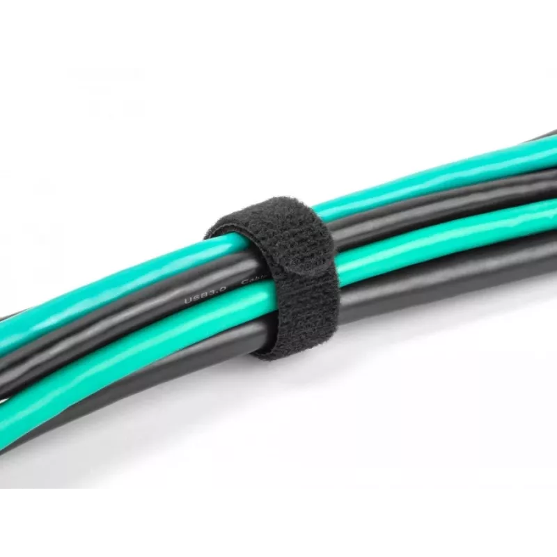 Takjakinnitusega kaabliside DeLOCK 19075 300x12mm must 10 tk
