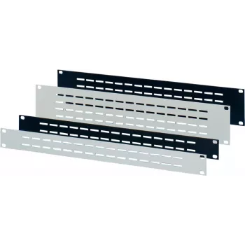 Schroff Frontpanel 1U, ventileeritav, RAL7035 (30702056)