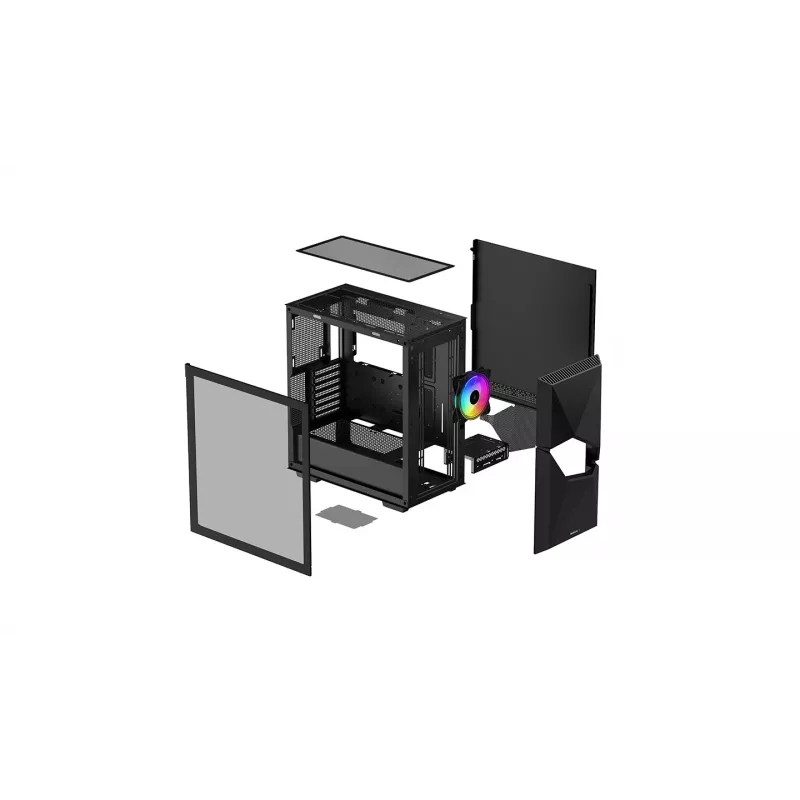 Deepcool | MID TOWER CASE | CYCLOPS BK | Side window | Must | Mid-Tower | Power supply included No | ATX PS2