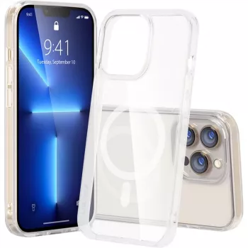 StyleShell SHOCKFlex, läbipaistev telefoniümbris, iPhone 16 Pro, ühildub MagSafe'iga