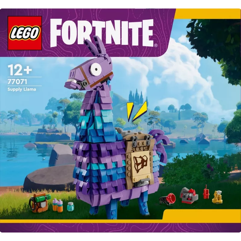 Hoiustamismänguasi LEGO 77071 Fortnite Llama ehitusmänguasi – LEGO kaubamärgiga hoiustamis- ja väljapanekuüksus
