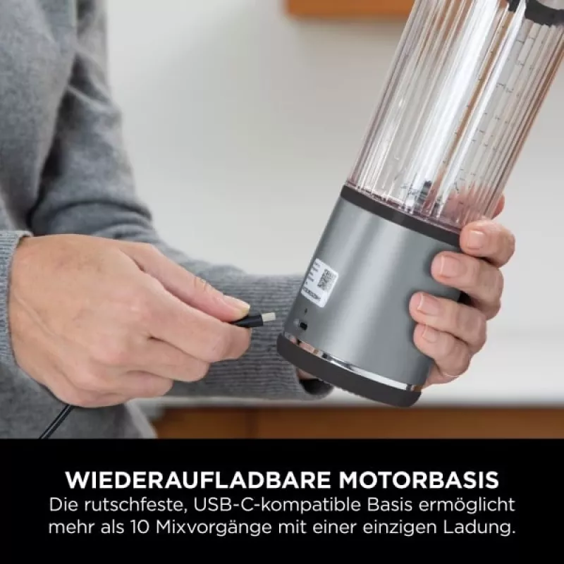 Sport blender Ninja BC151EUBK — 0,53 L kauss, 14,4 W, aku, jääpurustus, must