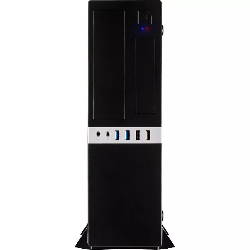 Inter-Tech IT-503 - SFF - Mini-ATX - toiteplokita (TFX12V) - mattmust - USB/Heli (88881270)
