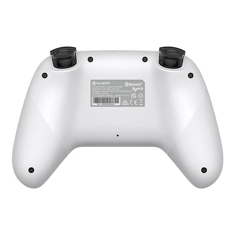 Juhtmeta mängukontroller GameSir T4n Lite Valge Bluetooth-ühilduv, juhtmeta, laetav