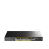 Hallatav kommutaator Cudy GS2028PS4 L2 Gigabit Ethernet 24 porti PoE 1U must