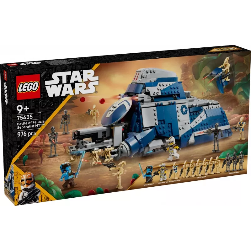 Star Wars 75435 Separatist MTT (Multi-Troop Transport) lahingust Felucia pärit