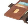 PhoneWallet Krusell Samsung Galaxy S21+ vintage cognac — rahakotistiilis telefonikohver