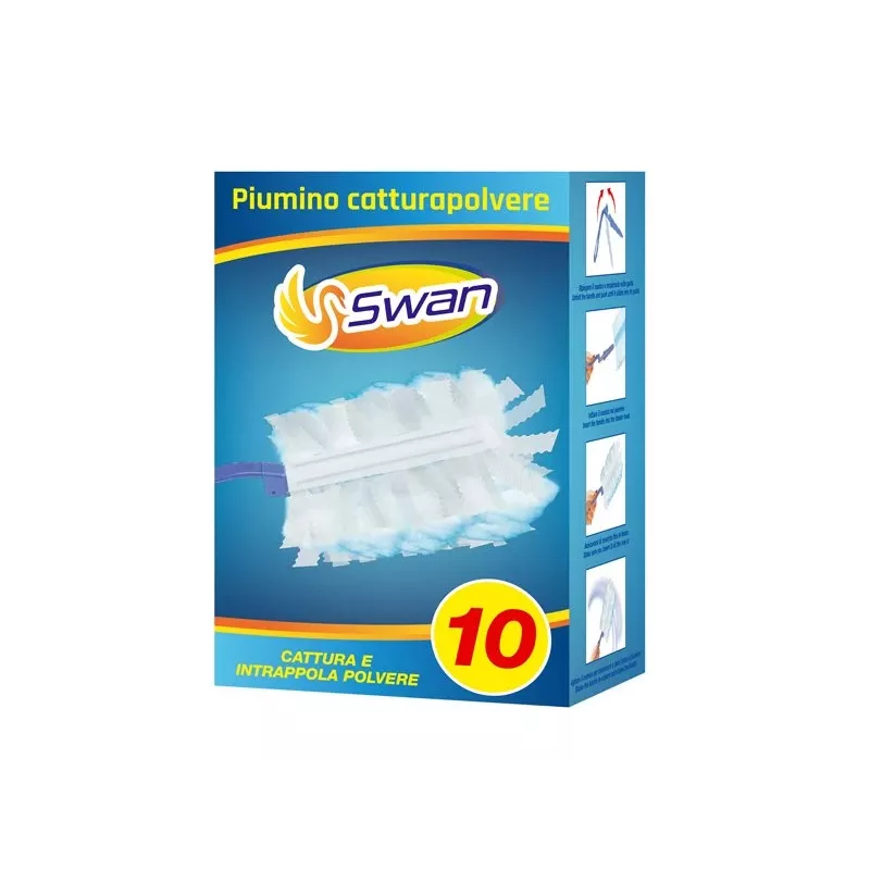 Beperi tolmuharjakomplekt C203PUL004 10 vahetuspeaga — käeshoitav tolmuharjakomplekt, vahetatavad mikrokiust pead