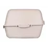 Kassiliivakast DIAMENTIQ BAYA, plastik, pööratavad uksed, 55,5×40×38,7 cm, beež