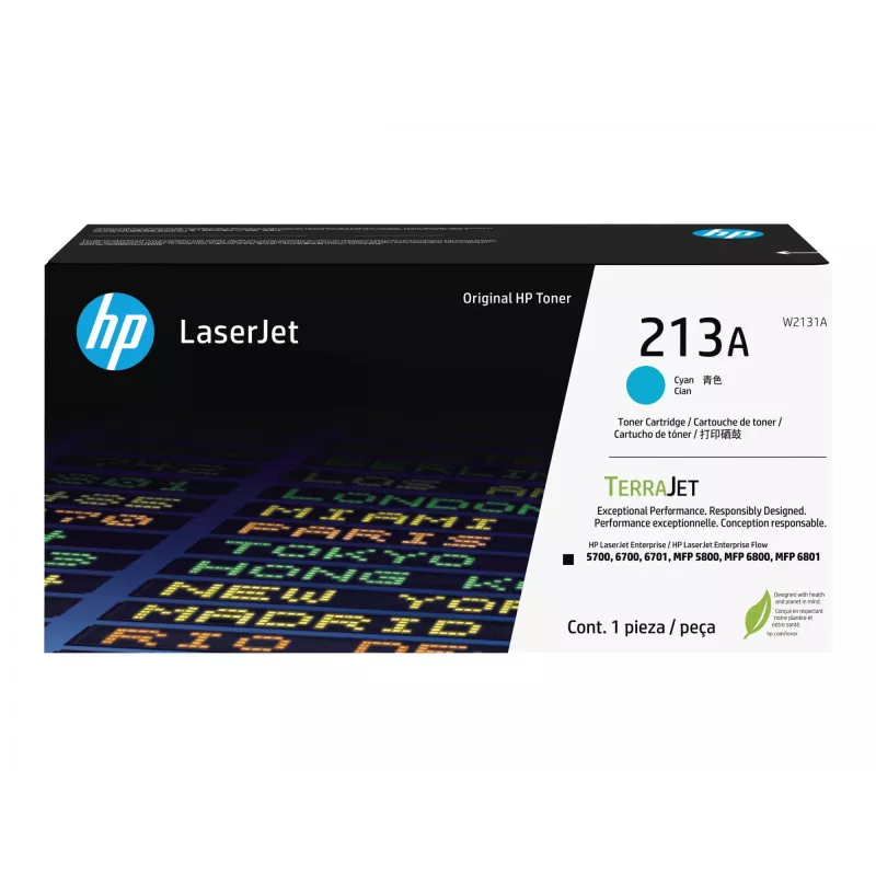 HP tooner 213A W2131A kuni 3000 lehekülge tsüaan