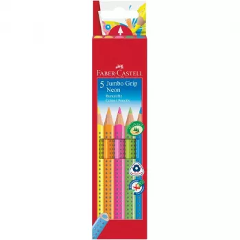Värvipliiatsid Faber-Castell Jumbo GRIP