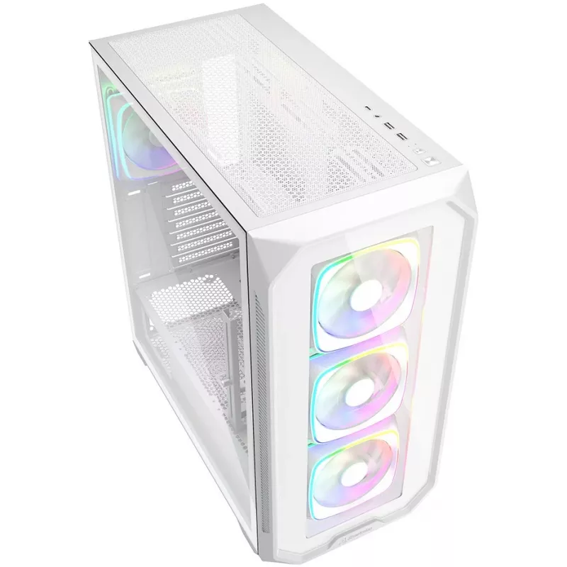 Sharkoon AK5G RGB Midi Tower Valge