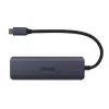 UNITEK uHUB Q4 USB-jaotur USB-C 5000 Mbit/s Hall