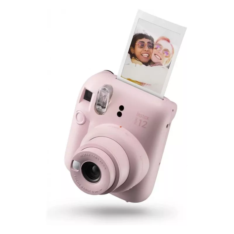 Kiirkaamera Fujifilm Instax Mini 12 Blossom Pink koos 10-lehelise filmipakiga