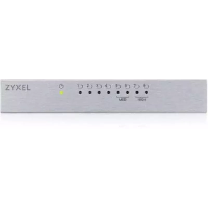 Zyxel GS-108B V3 Haldamata L2+ Gigabit Ethernet (10/100/1000) Hõbedane