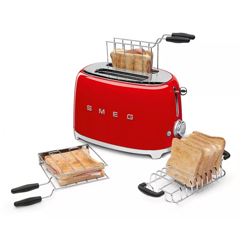 Smeg 50's stiilis röster TSF01RDEU Punane