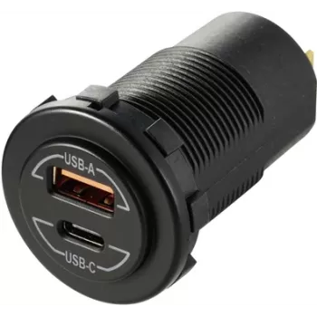 VOLTCRAFT Power-Delivery USB-sisseehitatud pistikupesa sõidukile 60 W (VC-14336670)
